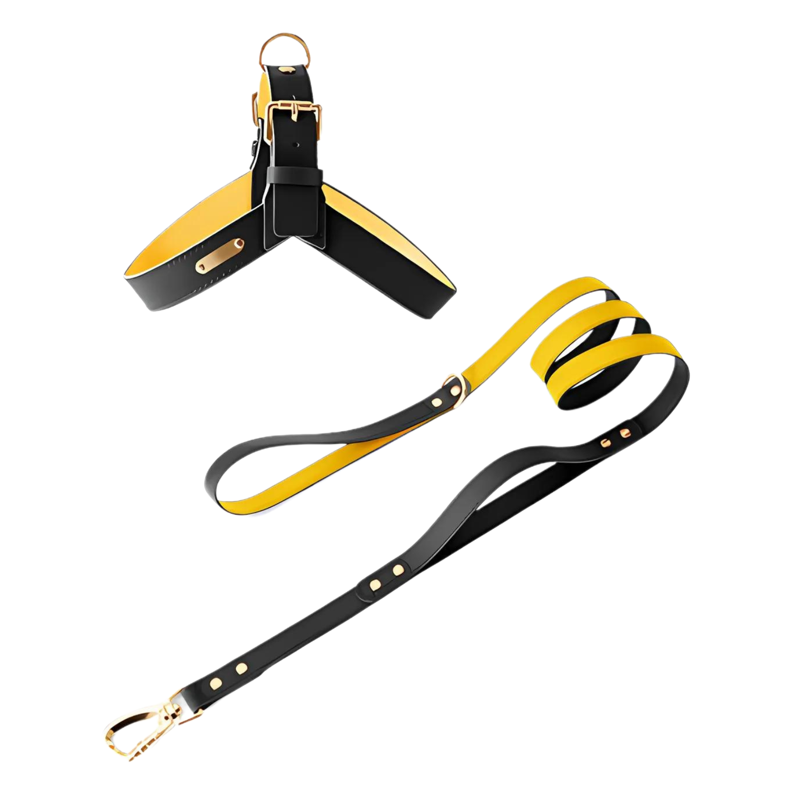 Premium Leather No-Pull Dog Harness Kit