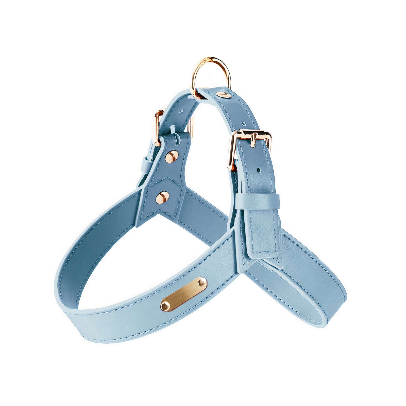 Premium Leather No-Pull Dog Harness