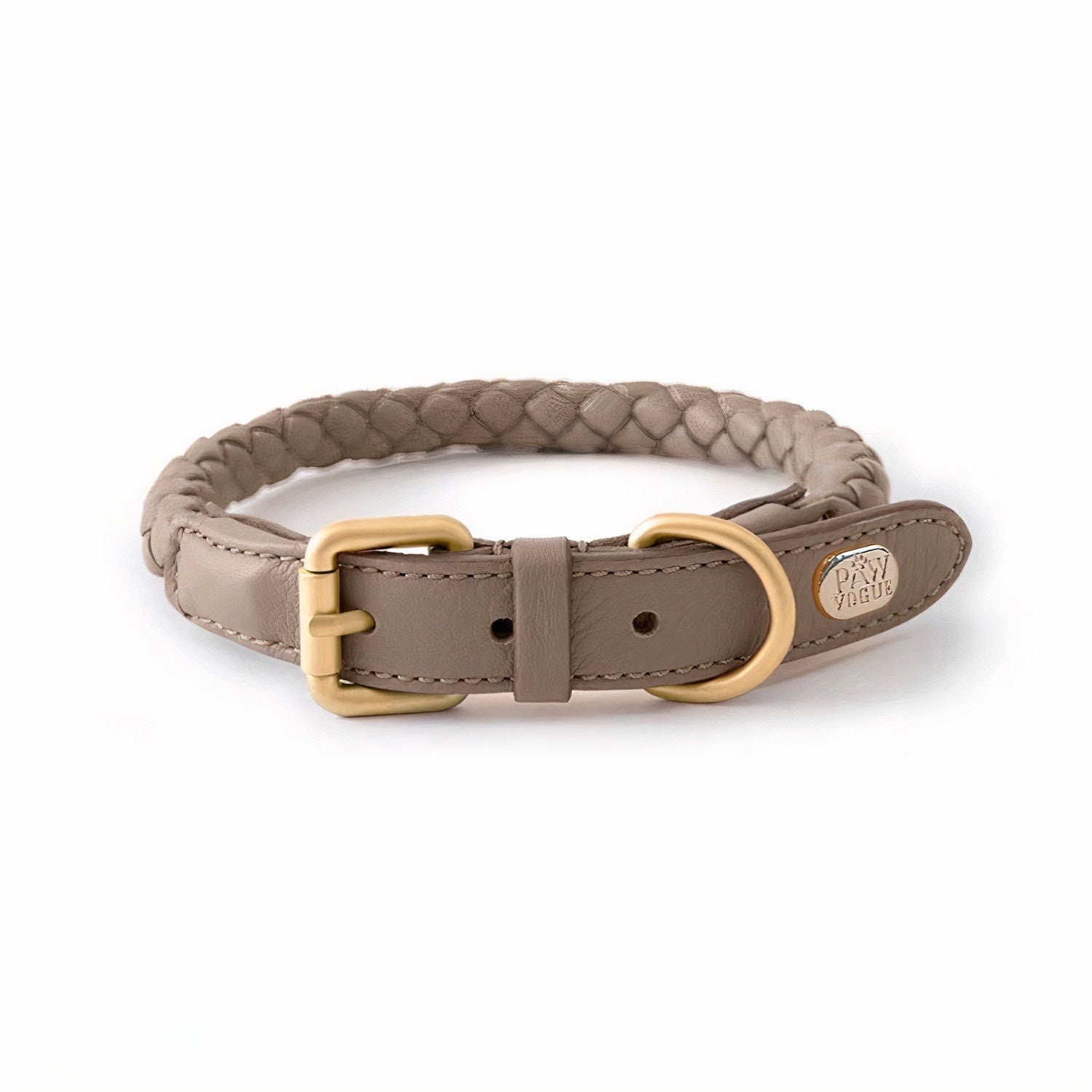 Premium Handwoven Leather Pet Collar