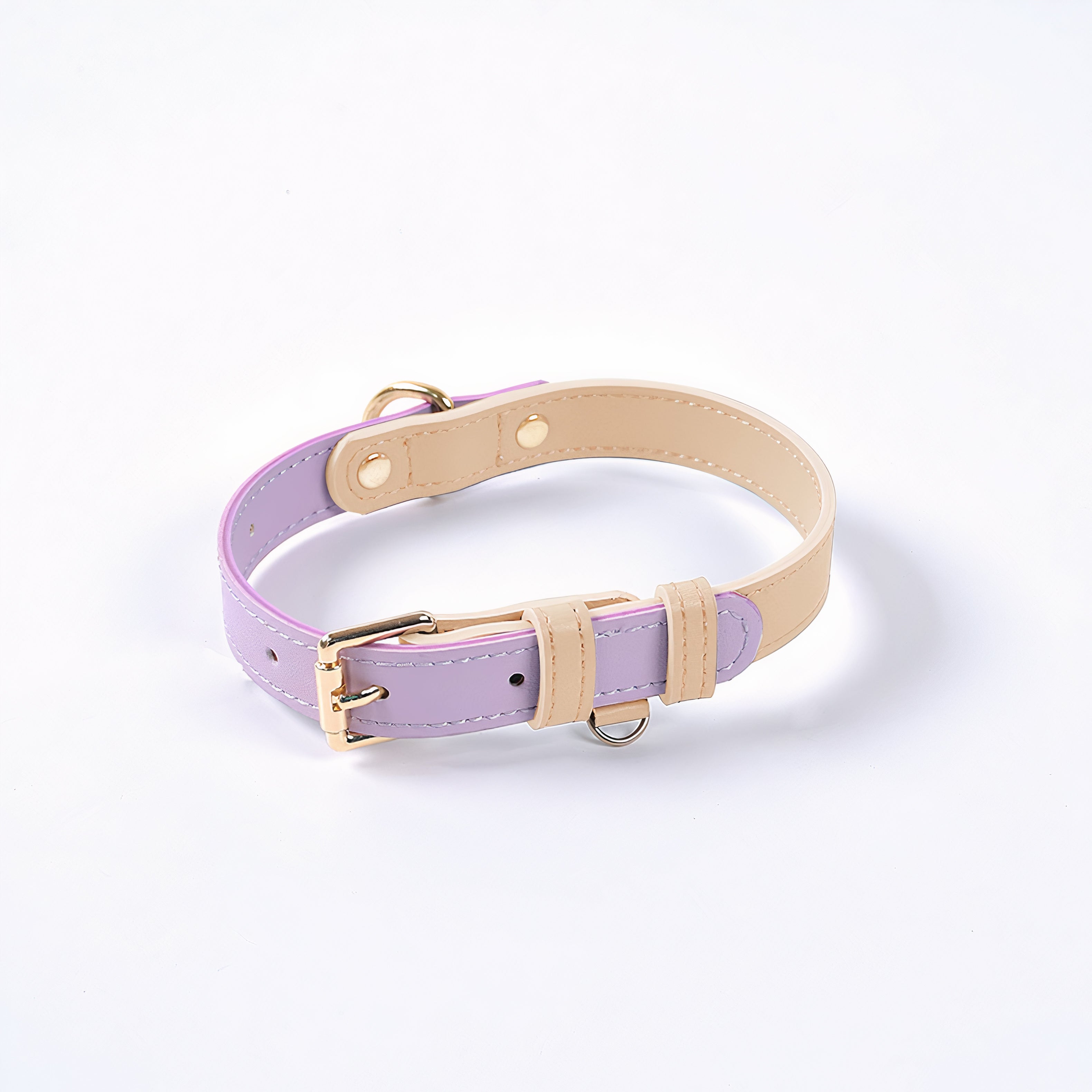 Candy Hues Collection Leather Pet Collar