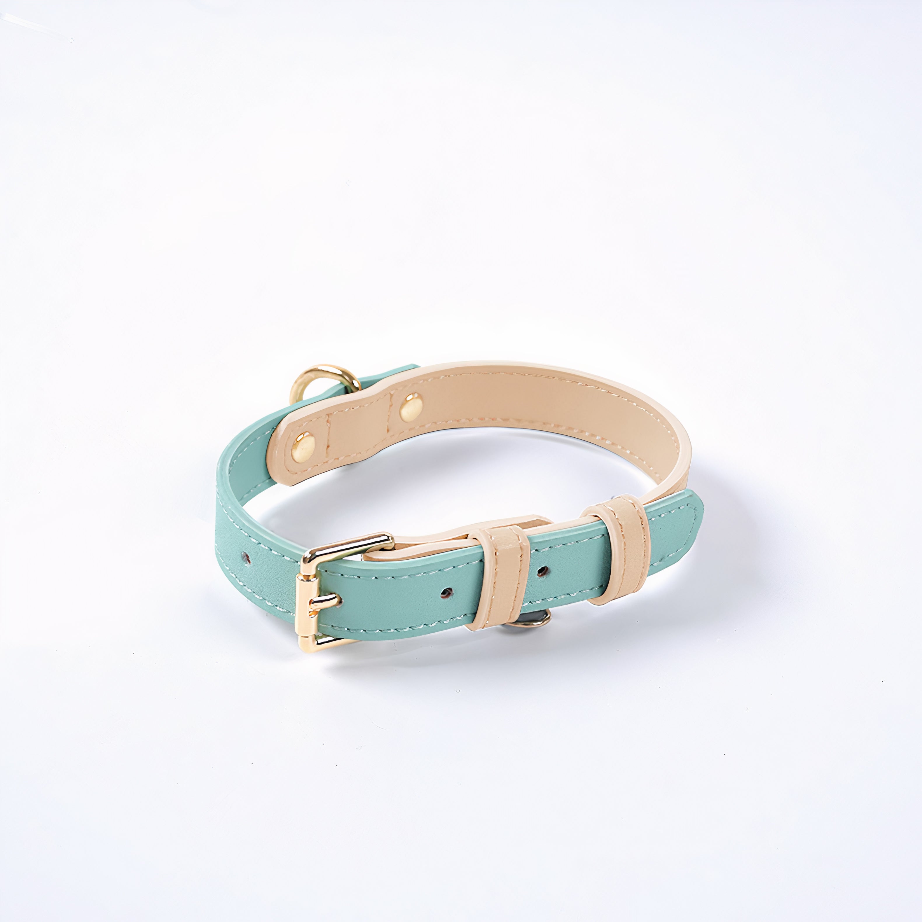 Candy Hues Collection Leather Pet Collar